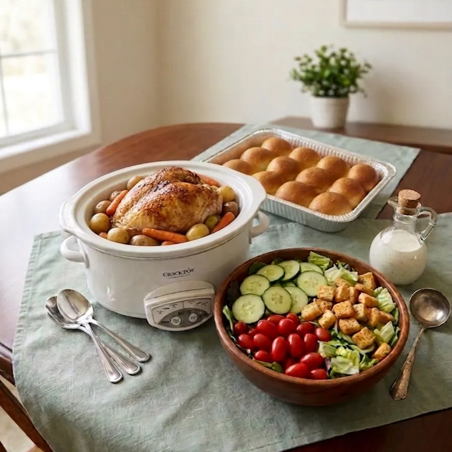 The Sunday Table - Turkey Breast (House Salad with Ranch)
