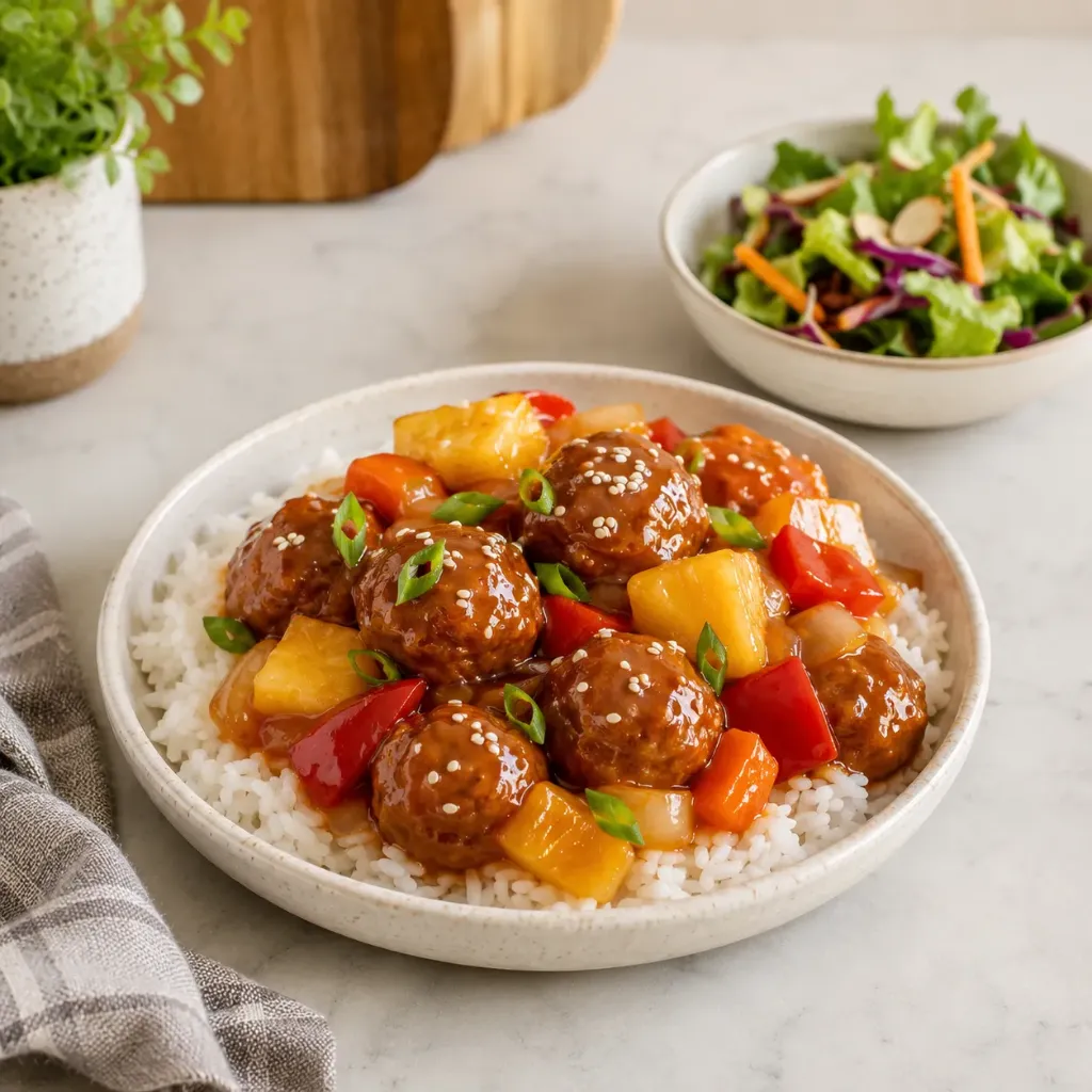 Catering - Sweet & Sour Meatballs
